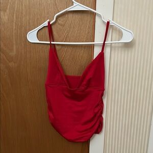 Kids Red One Piece Swimsuit